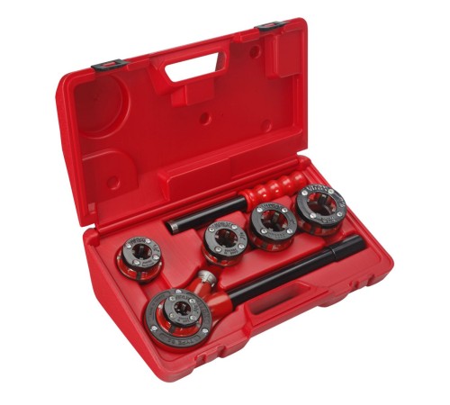 Клупп ручной для нарезки резьбы VIRAX BSPT R 1/2-1.1/4" Клупп ручной для нарезки резьбы VIRAX BSPT R 1/2-1.1/4"