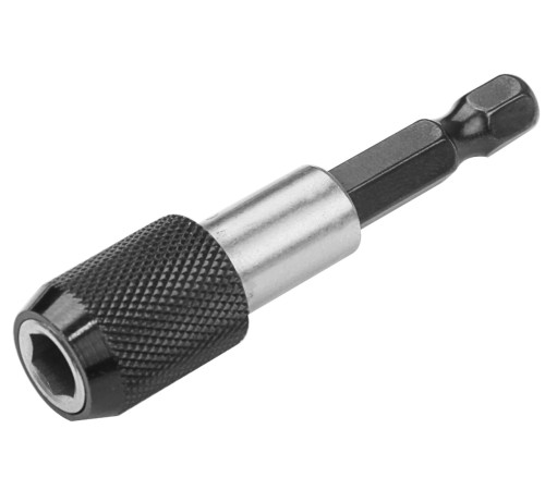Держатель вставок (бит) 1/4", 60 мм, с фиксатором, для шуруповерта TOLSEN TT77863 Держатель вставок (бит) 1/4", 60 мм, с фиксатором, для шуруповерта TOLSEN TT77863