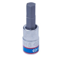 Насадка (бита) торцевая 1/4", Hex, 6 мм, L = 37 мм KING TONY 203506