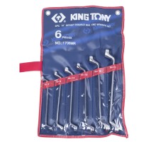 Набор накидных ключей, 6-17 мм, 6 предметов KING TONY 1706MR