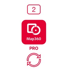 Право на обновление ПО Leica MAP 360 Pro CCP на два года