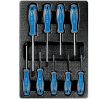 Набор отверток Torx, ложемент, 9 предметов KING TONY 9-31909PR