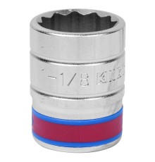 Головка торцевая стандартная двенадцатигранная 3/4", 1-1/8", дюймовая KING TONY 633036S Головка торцевая стандартная двенадцатигранная 3/4", 1-1/8", дюймовая KING TONY 633036S