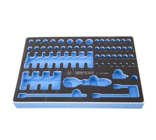 Ложемент для наборов торцевых головок 2565MRV, 9-2565MRV, EVA KING TONY 85811132B