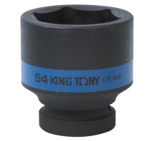 Головка торцевая ударная шестигранная 1", 54 мм KING TONY 853554M