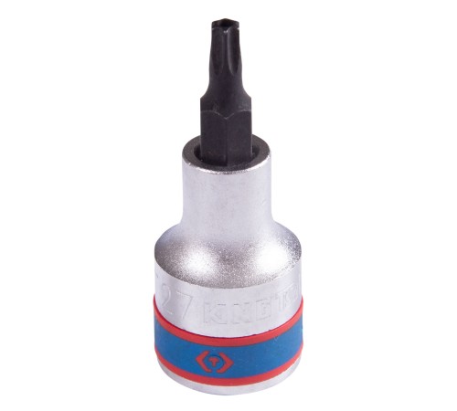 Насадка (бита) торцевая 1/2", Torx, T27, L = 60 мм, с отверстием KING TONY 402727 Насадка (бита) торцевая 1/2", Torx, T27, L = 60 мм, с отверстием KING TONY 402727