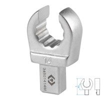 Насадка разрезная серии "FIT", 14 мм, 9х12 мм KING TONY 34501414M