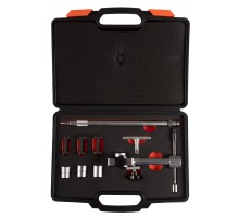 Рассухариватель клапанов универсальный, кейс, 9 предметов AFFIX AF10310009C