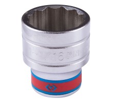 Головка торцевая стандартная двенадцатигранная 1/2", 1-1/16", дюймовая KING TONY 433034S