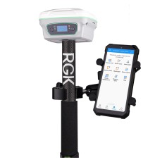 Комплект GNSS-приёмник RGK SR1 со смартфоном и вехой