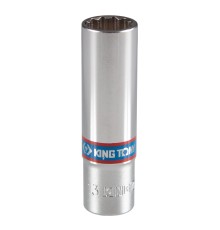 Головка торцевая глубокая двенадцатигранная 3/8", 13 мм KING TONY 323013M