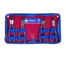 Набор съемников стопорных колец, 4 предмета, в футляре на молнии МАСТАК 033-4Z
