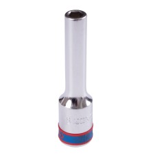 Головка торцевая глубокая шестигранная 1/2", 8 мм KING TONY 424508M Головка торцевая глубокая шестигранная 1/2", 8 мм KING TONY 424508M
