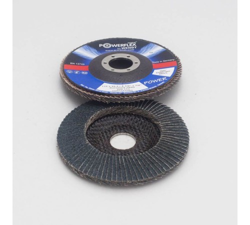 Круги лепестковые тарельчатые G-Wendt класс POWER Powerflex Корунд Циркония (код 8352)