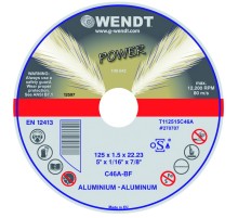 Отрезные круги G-Wendt Power алюминий (код 8149)