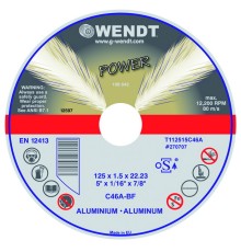 Отрезные круги G-Wendt Power алюминий (код 8150)