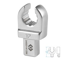 Насадка разрезная серии "FIT", 12 мм, 9х12 мм KING TONY 34501412M