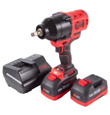 Гайковерт аккумуляторный ударный 1/2", 1700 Нм, 18 В, кейс MIGHTY SEVEN DW-402A