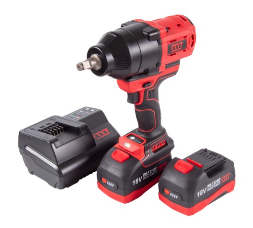 Гайковерт аккумуляторный ударный 1/2", 1700 Нм, 18 В, кейс MIGHTY SEVEN DW-402A Гайковерт аккумуляторный ударный 1/2", 1700 Нм, 18 В, кейс MIGHTY SEVEN DW-402A