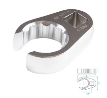 Ключ разрезной (воронья лапка) 41 мм, 3/4" KING TONY 1031-41R