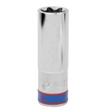 Головка торцевая TORX Е-стандарт 1/2", E22, L = 77 мм KING TONY 427522M