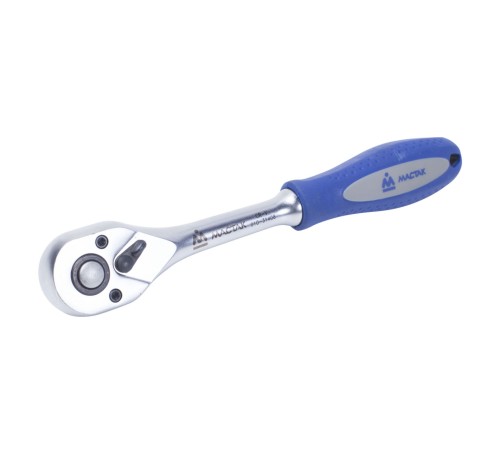 Трещотка 3/8", 45 зубцов, флажковая с кнопкой МАСТАК 010-31408H Трещотка 3/8", 45 зубцов, флажковая с кнопкой МАСТАК 010-31408H