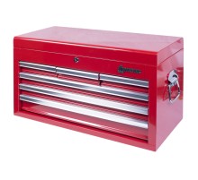 Ящик инструментальный, 6 выдвижных ящиков и отсек, красный МАСТАК 511-06570R