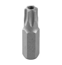 Вставка (бита) торцевая 10 мм, Torx, Т45, 36 мм, с отверстием KING TONY 163645U