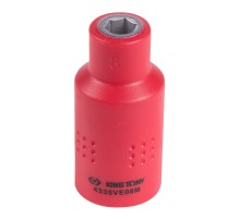 Головка торцевая диэлектрическая шестигранная 1/2", 8 мм KING TONY 4335VE08M