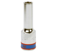 Головка торцевая глубокая шестигранная 1/2", 10 мм KING TONY 423510M