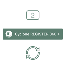 Право на обновление программного обеспечения Leica Cyclone REGISTER 360 PLUS CCP в течение 2 лет