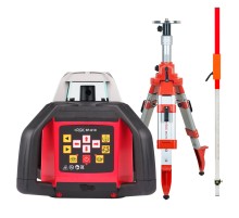 Комплект: ротационный нивелир RGK SP-610 + штатив RGK SH-170 рейка RGK LR-2
