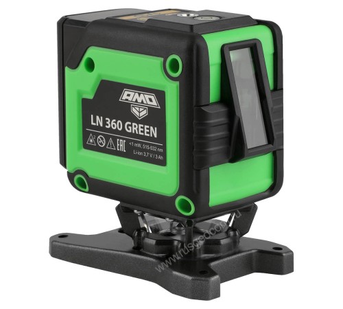 Лазерный уровень AMO LN 360 Green с калибровкой Лазерный уровень AMO LN 360 Green с калибровкой