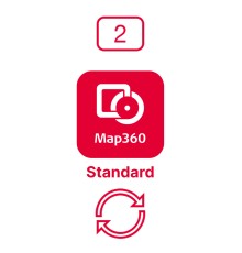 Право на обновление ПО Leica MAP 360 Standard CCP на два года