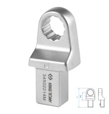 Насадка накидная серии "FIT", 14 мм, 14х18 мм KING TONY 34502214M