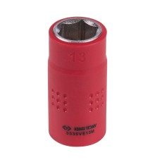 Головка торцевая диэлектрическая шестигранная 3/8", 13 мм KING TONY 3335VE13M