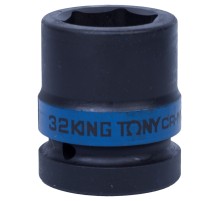 Головка торцевая ударная шестигранная 1", 32 мм KING TONY 853532M