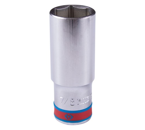 Головка торцевая глубокая шестигранная 1/2", 7/8", дюймовая KING TONY 423528S