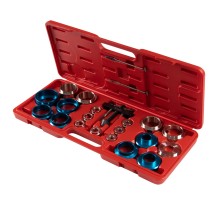 Набор оправок для монтажа и демонтажа сальников, 27-58 мм, кейс, 22 предмета МАСТАК 103-80022C