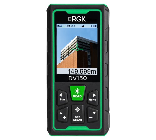 Лазерный дальномер с видоискателем RGK DV150 с поверкой