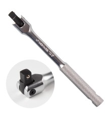 Вороток 3/8", 205 мм, с шарниром KING TONY 3452-08F