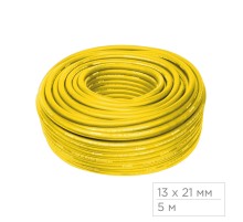 Шланг пневматический 13х21 мм, 5 м, ПВХ композитный, усиленный МАСТАК 685-13100M5