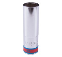 Головка торцевая глубокая шестигранная 1/2", 11/16", дюймовая KING TONY 423522S Головка торцевая глубокая шестигранная 1/2", 11/16", дюймовая KING TONY 423522S