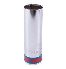 Головка торцевая глубокая шестигранная 1/2", 11/16", дюймовая KING TONY 423522S