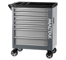 Тележка инструментальная, 7 выдвижных ящиков, "НОВА", серая МАСТАК 521-07580G