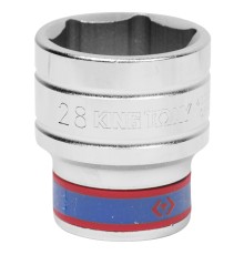 Головка торцевая стандартная шестигранная 1/2", 27 мм KING TONY 433527M