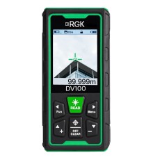 Лазерный дальномер с видоискателем RGK DV100 с калибровкой Лазерный дальномер с видоискателем RGK DV100 с калибровкой