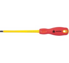 Отвертка шлицевая Slotted 6.5х150 мм, диэлектрическая МАСТАК 040-65150E
