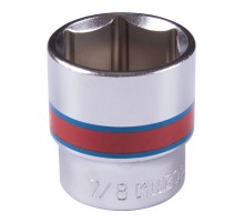 Головка торцевая стандартная шестигранная 3/8", 7/8", дюймовая KING TONY 333528S