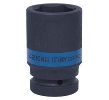Головка торцевая ударная глубокая шестигранная 1", 42 мм KING TONY 843542M Головка торцевая ударная глубокая шестигранная 1", 42 мм KING TONY 843542M